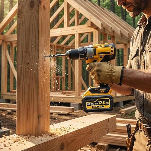 Miniatura 6 de ROSMILA Batería de iones de litio de 60 V máx. 12 Ah, compatible con DCB612 DCB606 DCB609, compatible con herramientas DeWalt de 20 V60 V,