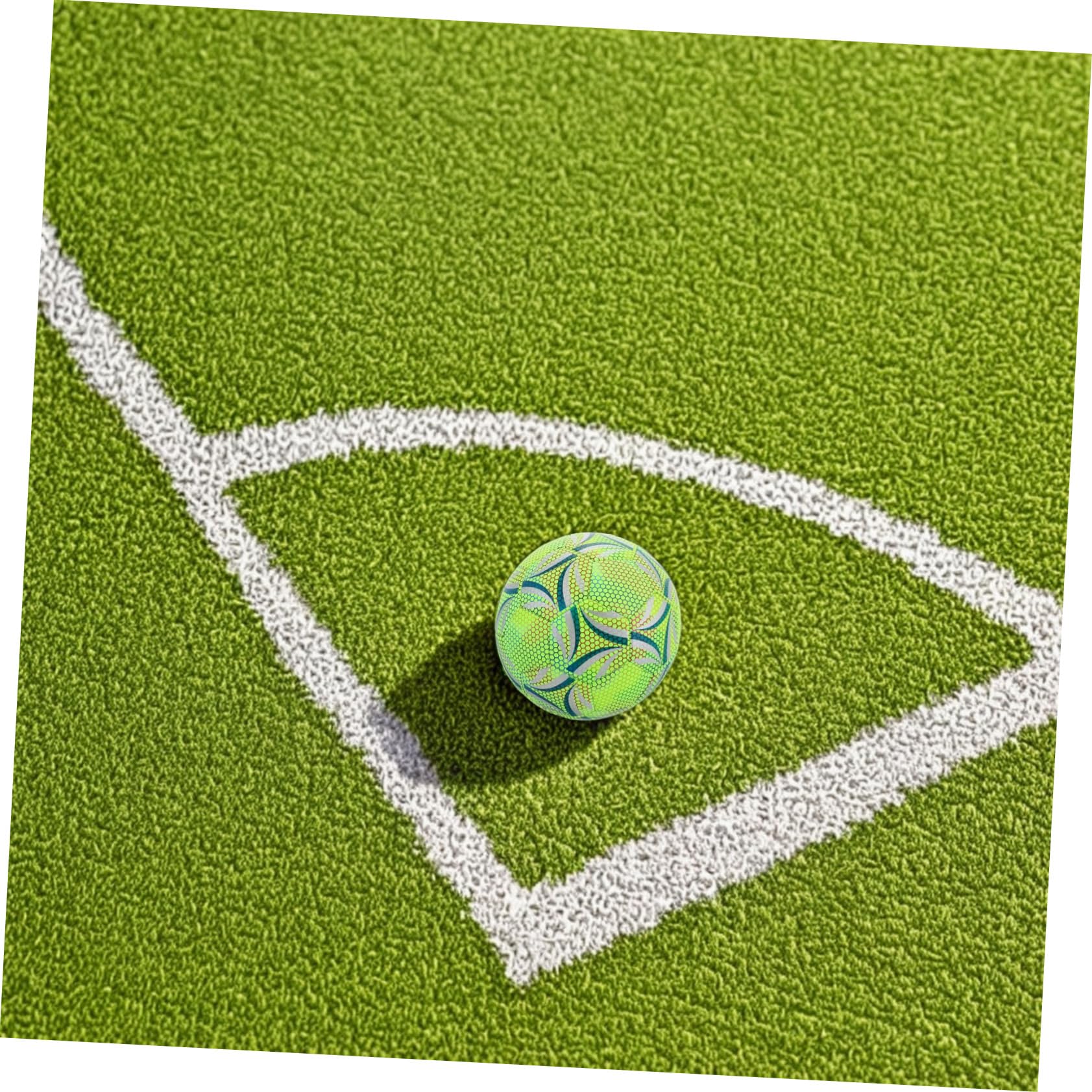 TOYANDONA Balón de Fútbol Luminoso Adultos Accesorio de Entrenamiento Brillante Que Brilla la Oscuridad para Jugar Fiestas Nocturnas