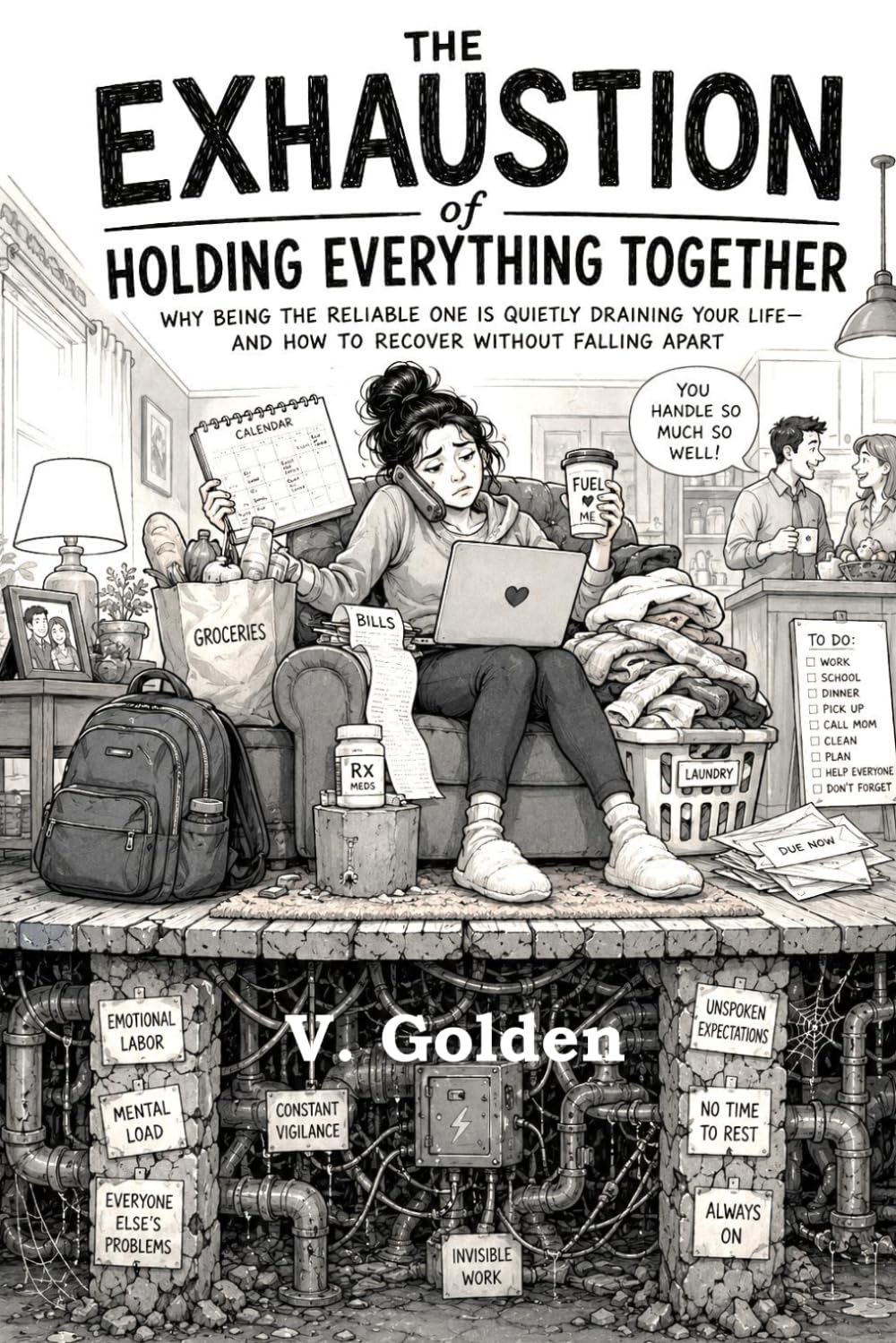Exhaustion of Holding Everything Together: Why Being the Reliable One Is Quietly Draining Your Life and How to Recover Without Falling Apart (Universal Human Reality)