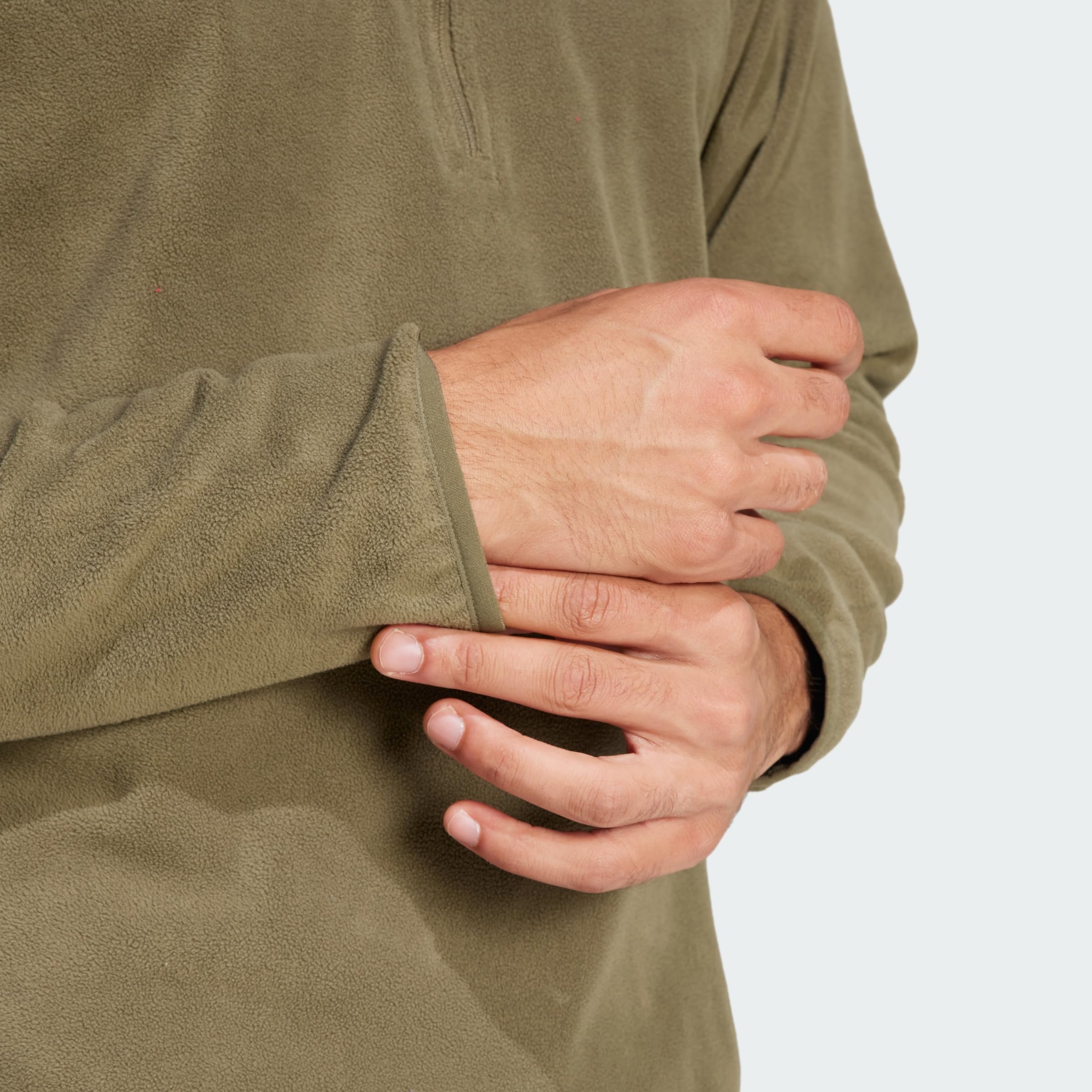 adidas Men's Sudadera de Felpa con Cremallera hasta el Pecho Multi Essentials