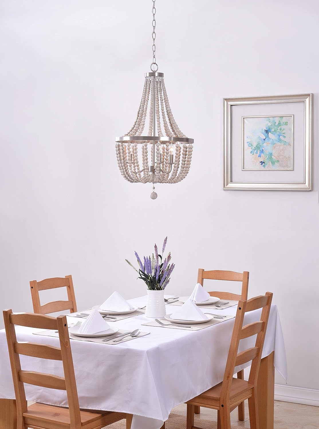 Flash Deals - 50% OFF Kenroy Home 93131BS Dumas Chandeliers, Medium, Chrome and Brushed Steel