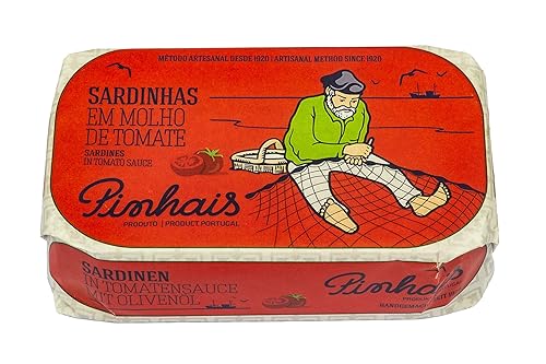 Miniatura 3 de Pinhais Sardinas enlatadas en salsa de tomate, 4.4 oz (paquete de 4)