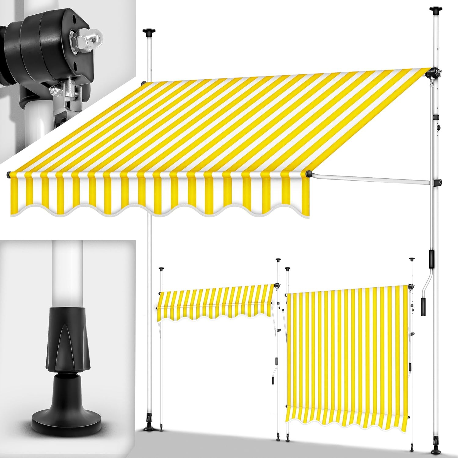 Tenda Anelli 150 290 In Arredamento Da Esterni - Foto 9