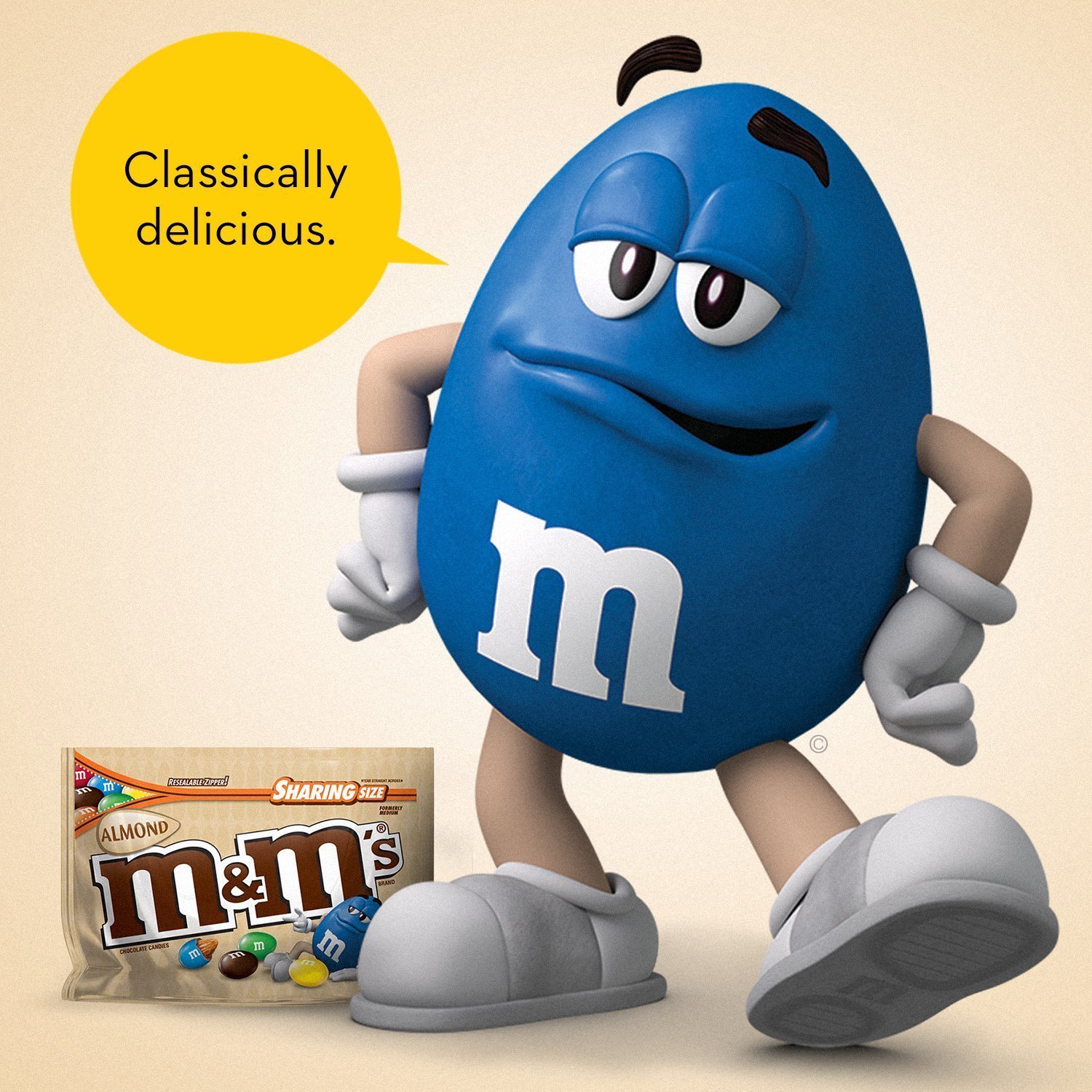 Amazon | M&M's (New-Sharing サイズ) (アーモンド) [並行輸入品