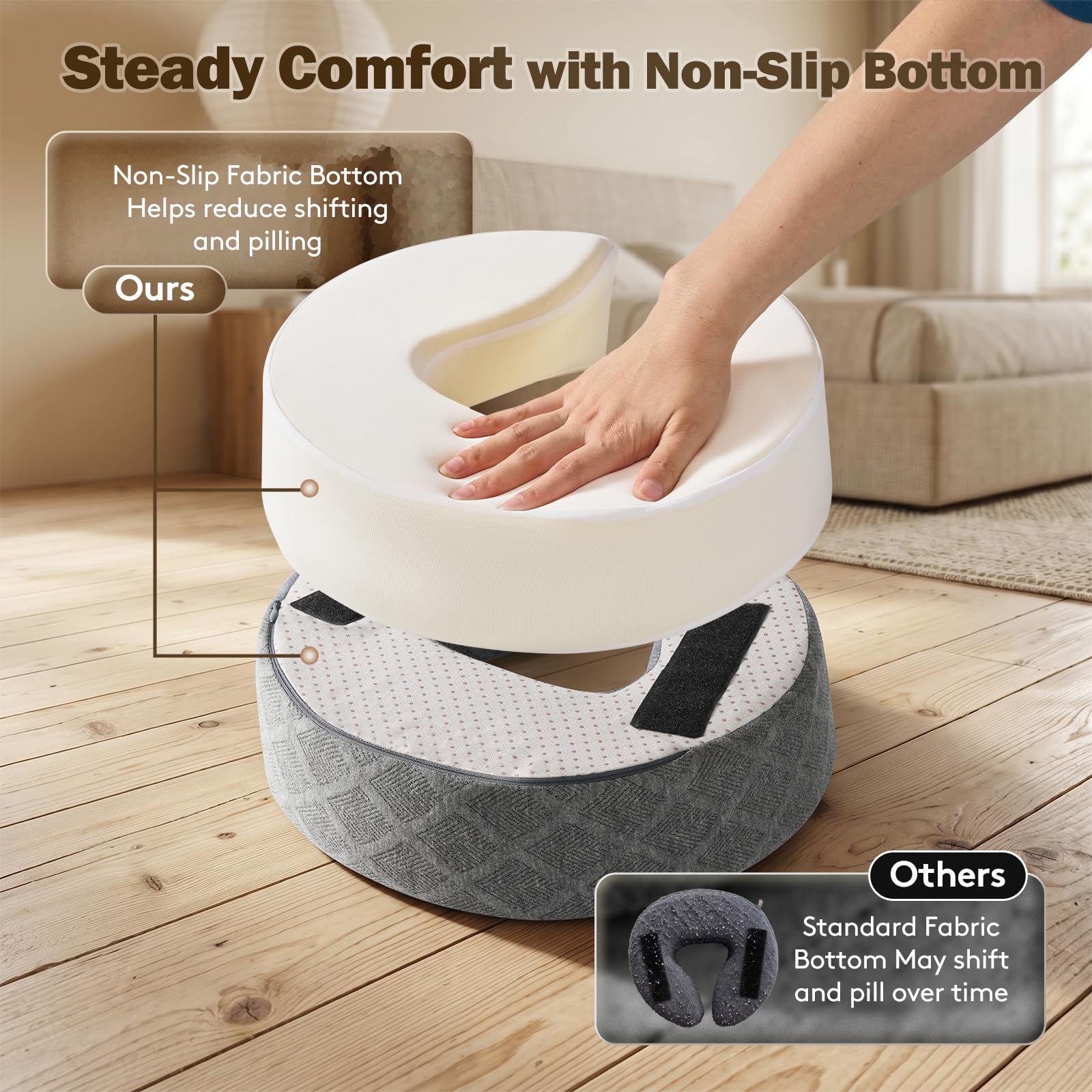 Massage Headrest for Bed - At-Home Spa Comfort -5 Massage Headrest for Bed - At-Home Spa Comfort -5