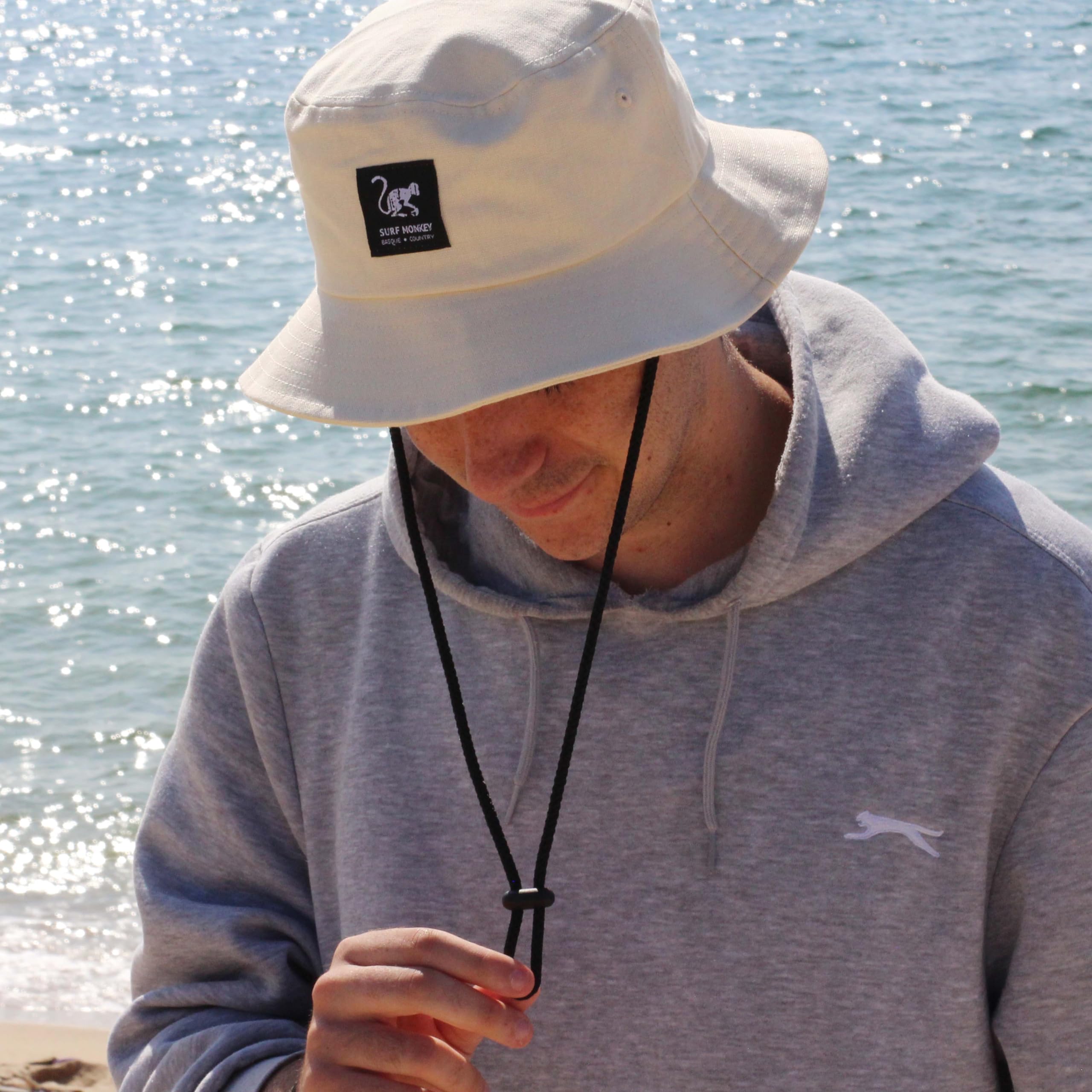 Surf Monkey Boonie Hat Fischermütze für Herren/Damen, 100 % Baumwolle