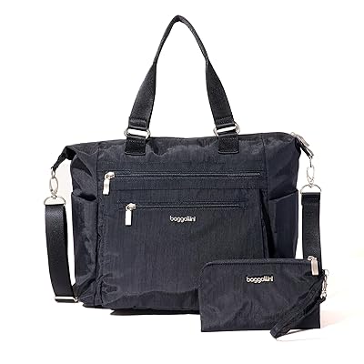Baggallini Trifecta Convertible Backpack Handbags French Navy, Nylon