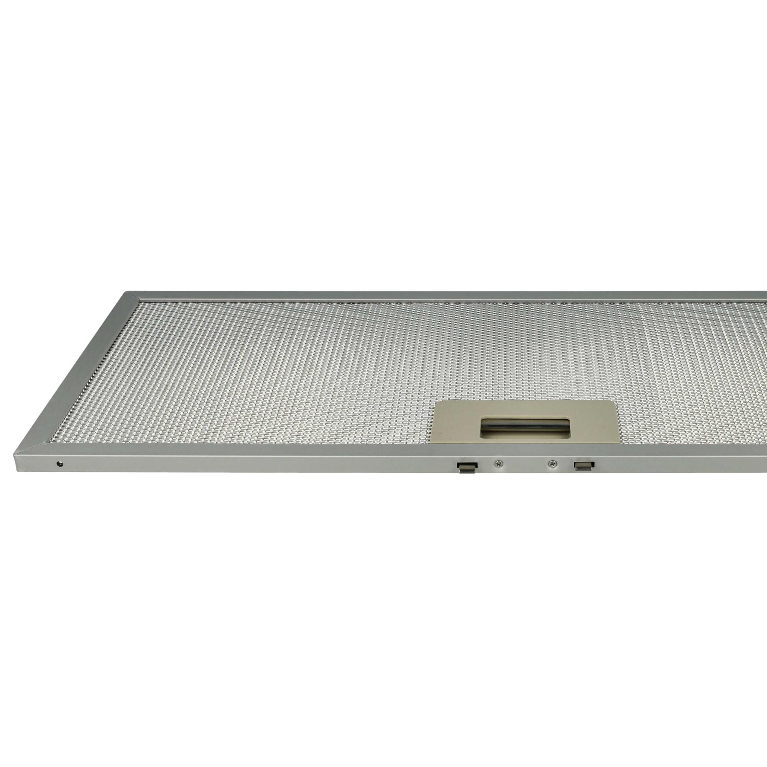 vhbw 1x Filtro metálico de grasa compatible con Elica ELIB 92 K28 SL 3V2L 208018946602 campana extractora - 45,9 x 17,7 x 0,85 cm metal