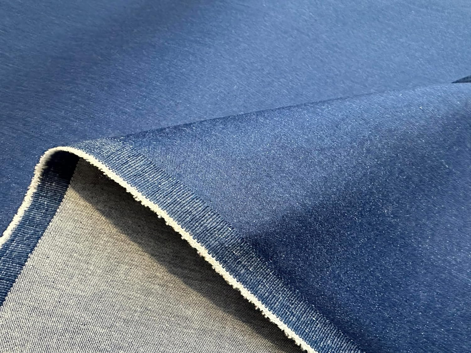 Tessuto Denim Elasticizzato Nero, Morbido E Resistente, Larghezza 140 Cm - Venduto Al Metro (1 Pezzo = 1 Metro)