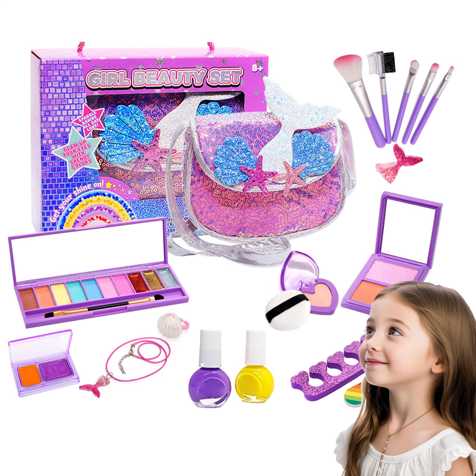 Juego De Maquillaje De Interactivo Y Lavable