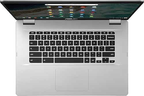 Miniatura 5 de ASUS Chromebook C523, pantalla FHD NanoEdge de 15.6 pulgadas con bisagra de 180 grados, procesador Intel Celeron N3350, 4 GB LPDDR4-RAM, 64 GB de