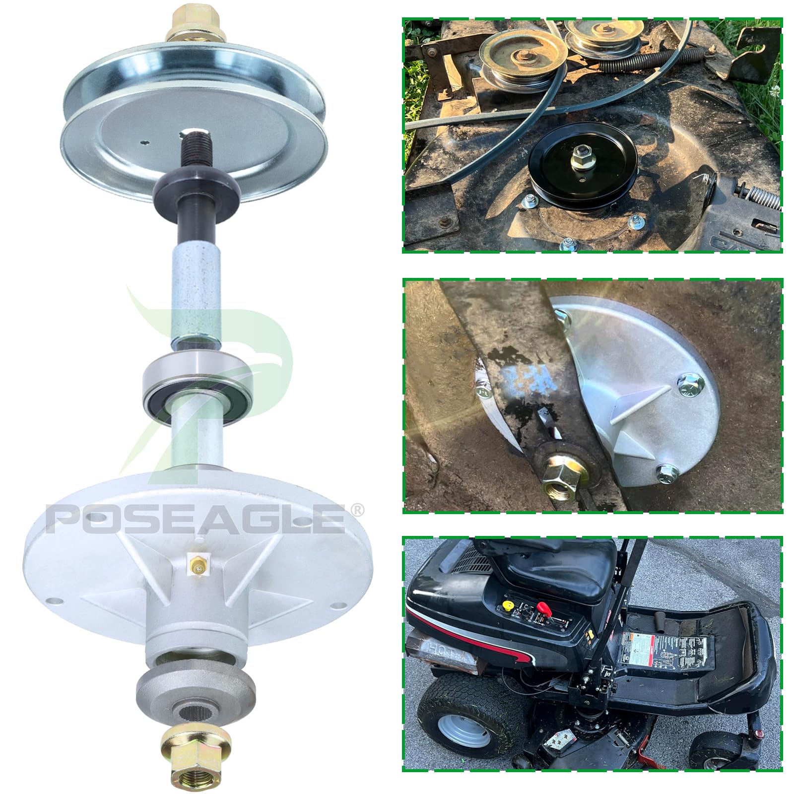 Amazon.com : POSEAGLE 1001046 Spindle Assembly Kit for Murray 40