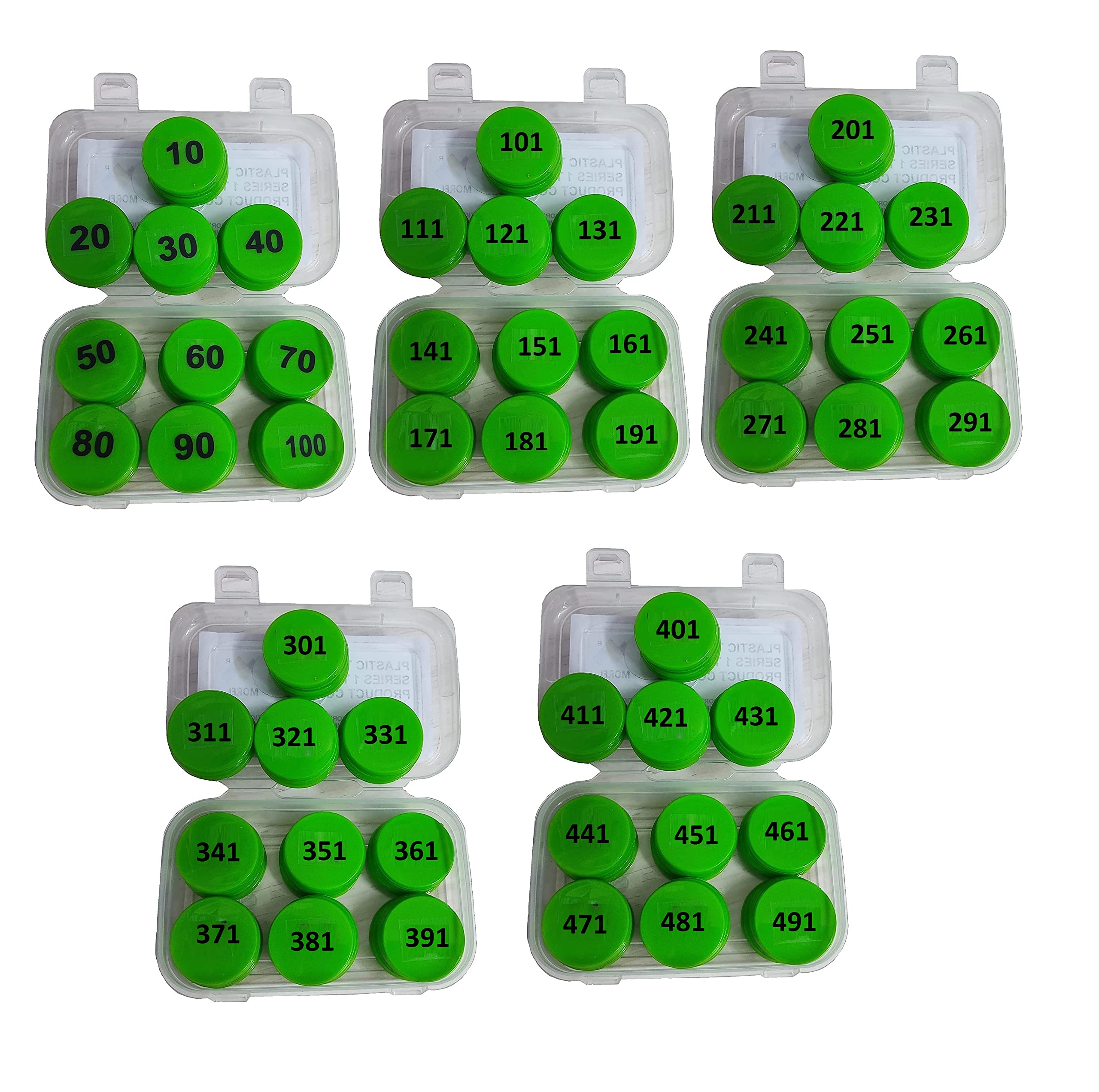 MOREL Green Color Plastic Numerical Token Coins, Coins 1 to 500 Round Shape Plastic Token, Multicolor (B0B945SBJ4) Amazon Price History, Amazon Price Tracker