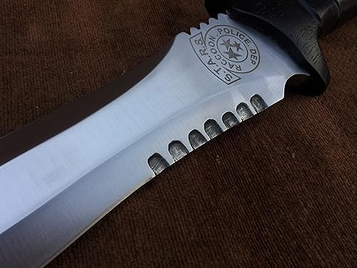 Miniatura 7 de Hecho a mano 5160 Spring Steel RE4 Leon Kennedy's cuchillo, cuchillo táctico, versión 2, cuchillo de juego, regalo de cumpleaños