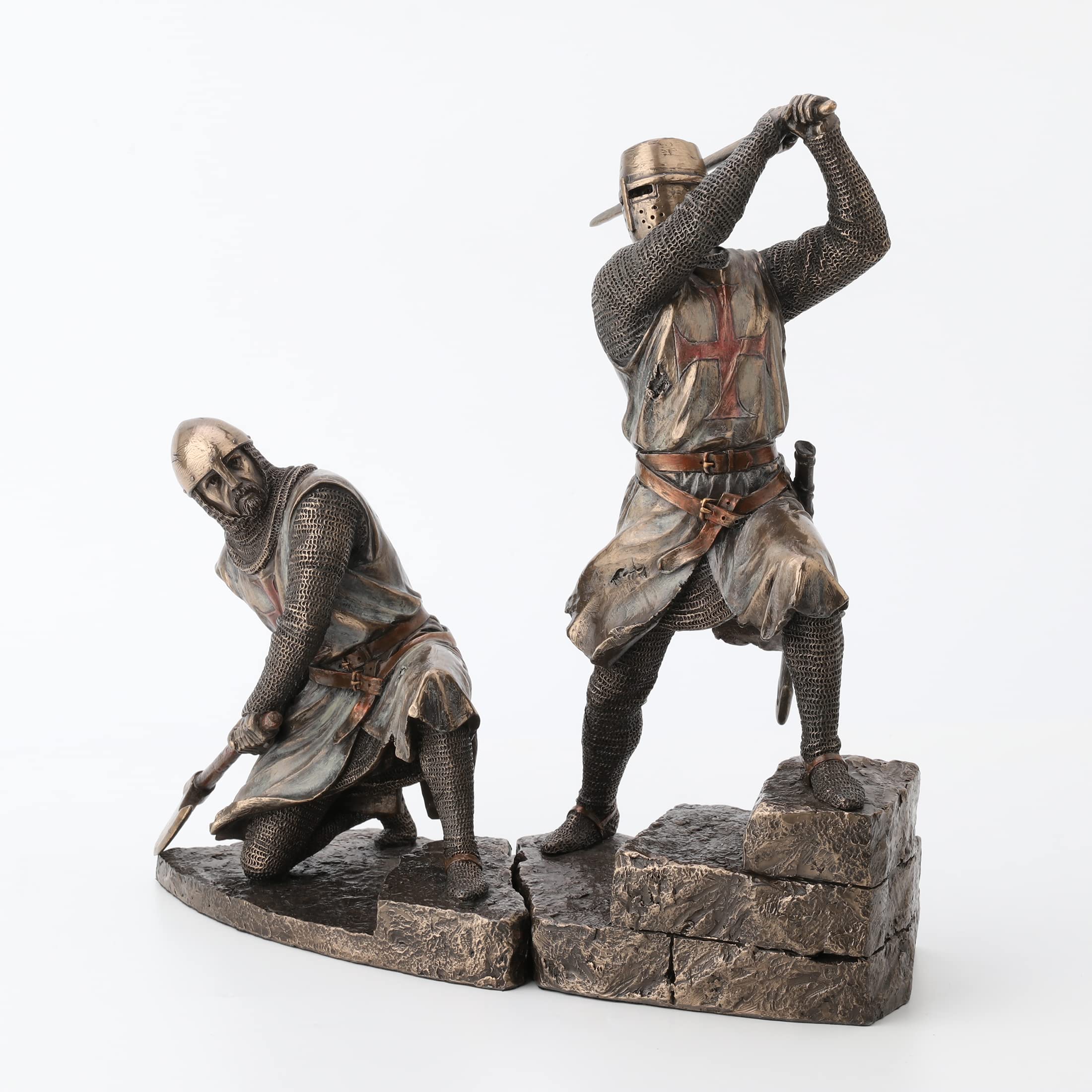 Veronese Design Estatua de resina fundida en frío con acabado de bronce