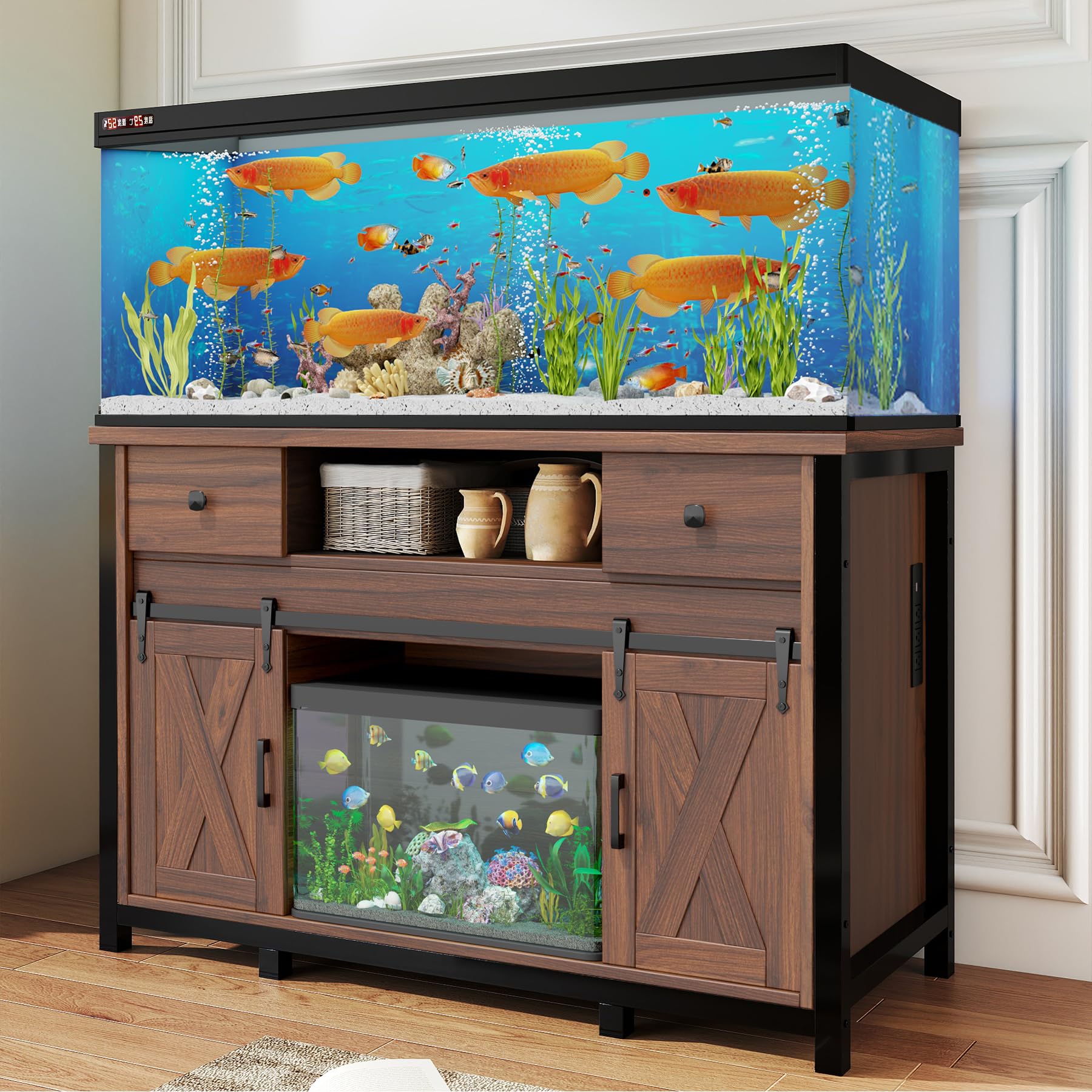 Miereirl 55-75 Gallon Fish Tank Stand