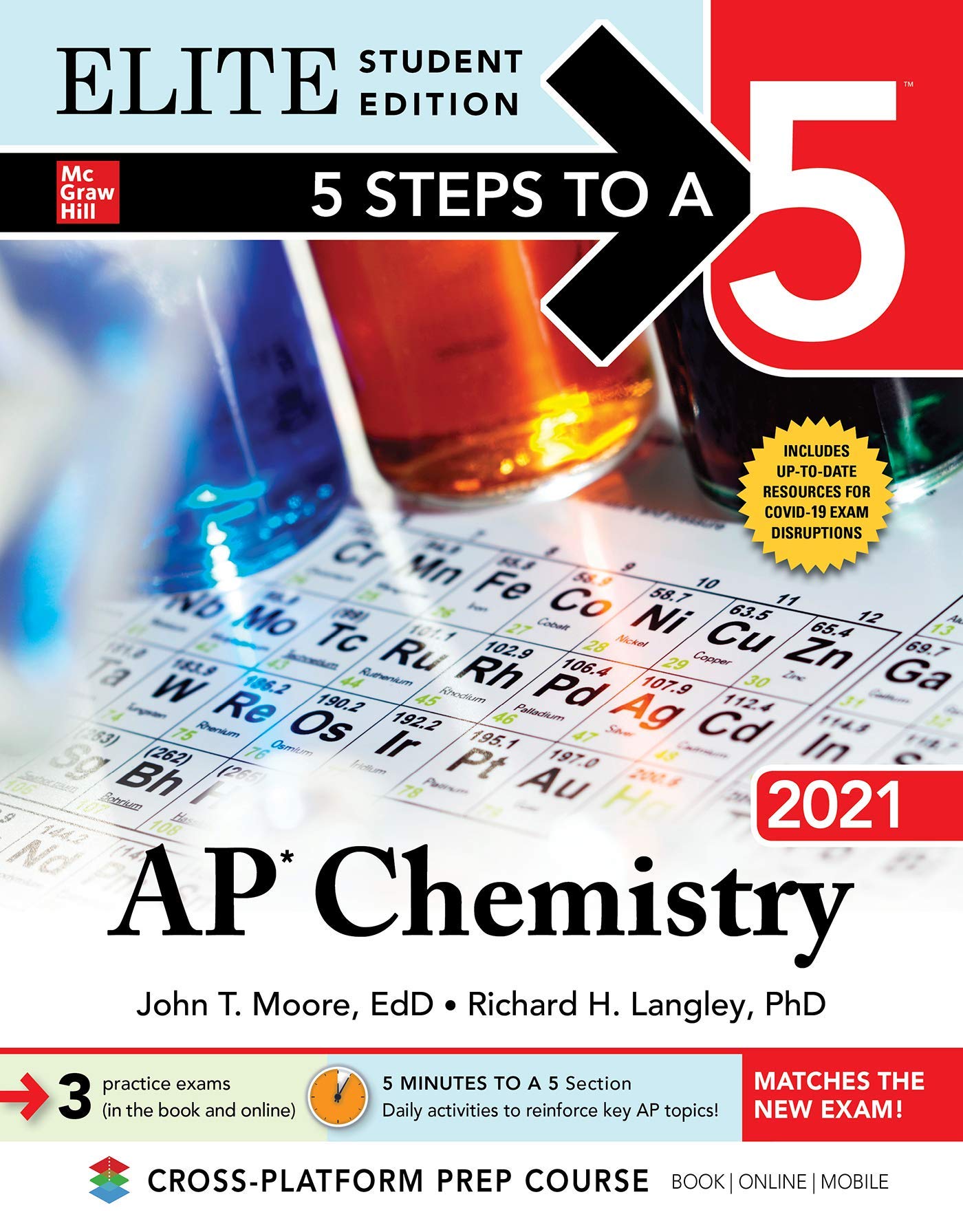 5 Steps to a 5: AP Chemistry 2021 Elite Student Edition: Elite Edition (TEST PREP)