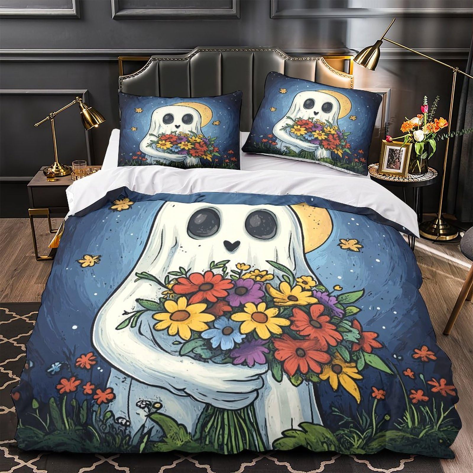 Housse de couette Berger Allemand hypoallergénique et douce