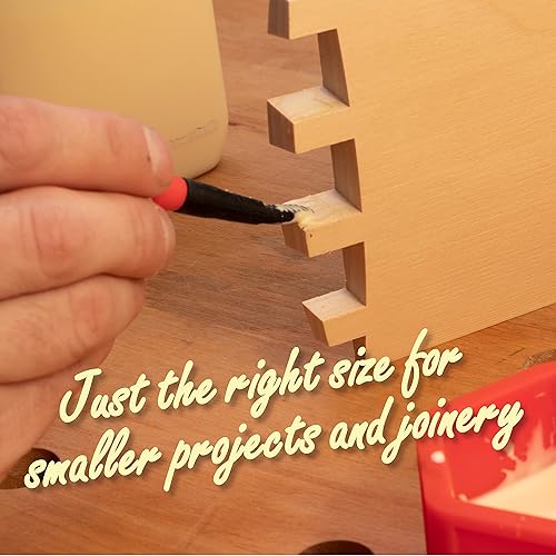 Miniatura 4 de Sili - Juego de 3 cepillos de pegamento con punta fina punta cincelada y punta plana cónica doble perfil