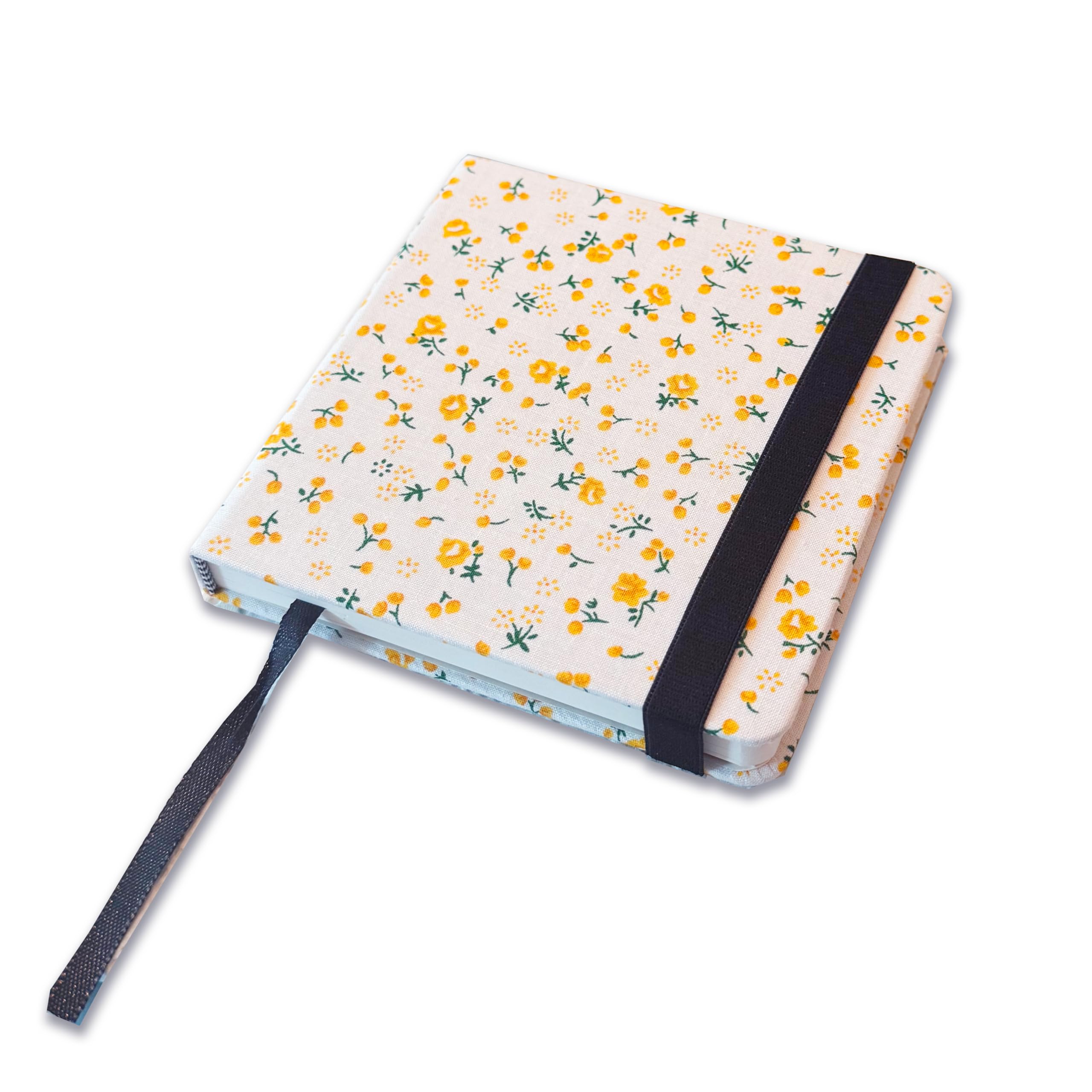 Carnet De Croquis Voyage 12x12 Cm - Papier Aquarelle 300 G/m² Hot Press, Couverture Coton - Pour Artistes Nomades