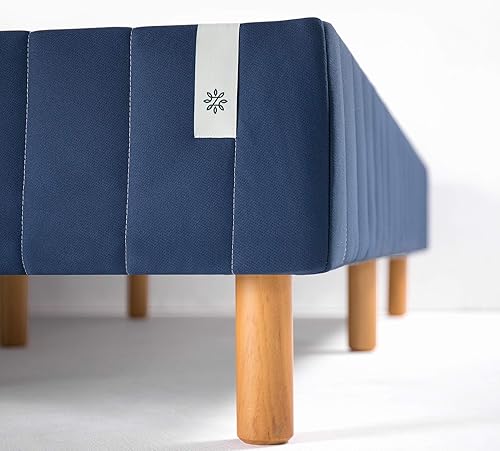 Miniatura 8 de Colchón Zinus Justina con somier tipo plataforma y patas, Acero Tela Madera, Gris Gris,marino,Beige,https://www.amazon.com/dp/undefined