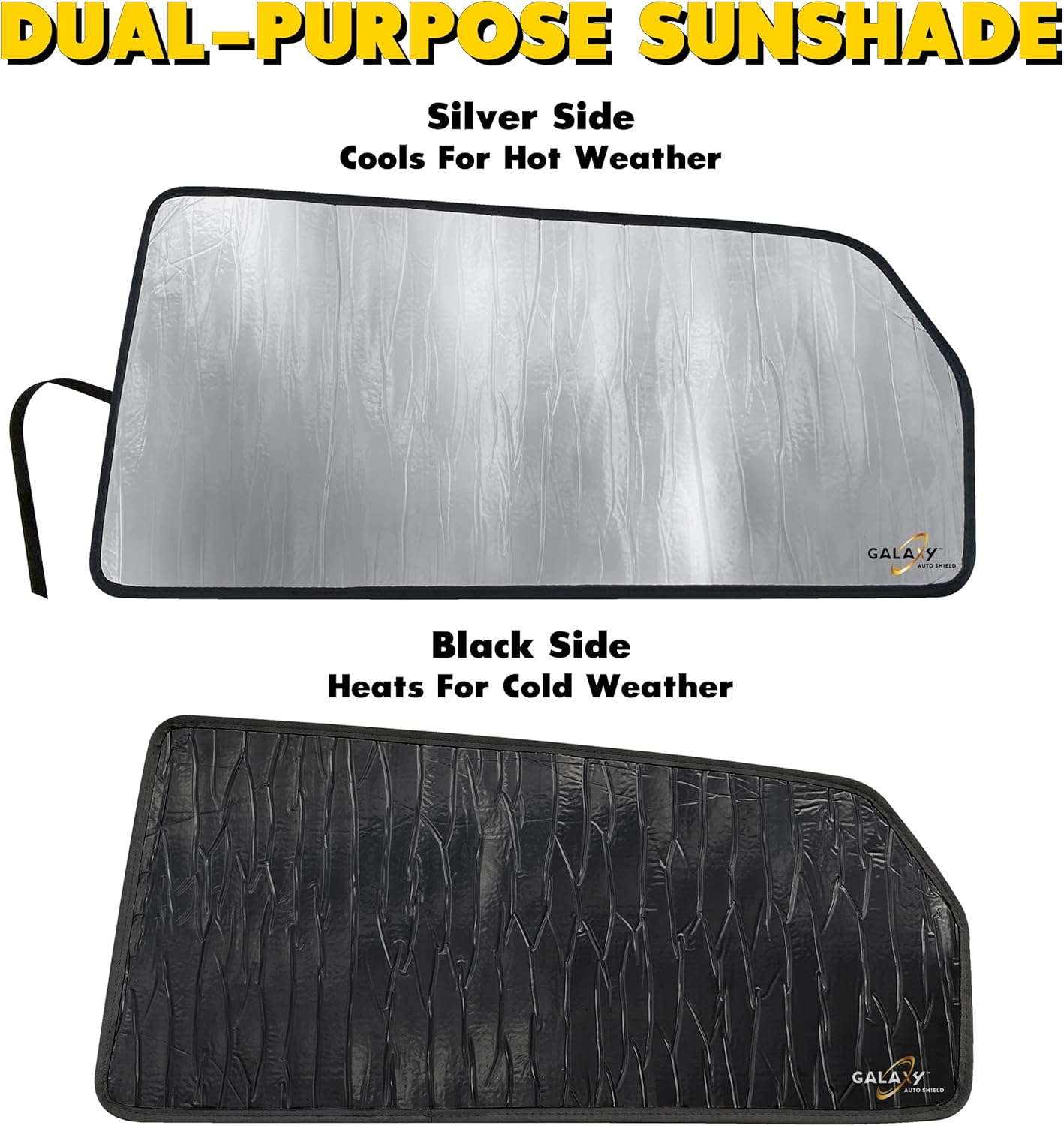 Custom Fit Rear Side 2nd Row Windows (2pcs) Sun Shade for 2022 2023 2024 2025 2026 Genesis GV70 SUV, Insulated Window Sunshade Privacy Blockout UV Reflector Protection (Made in USA)