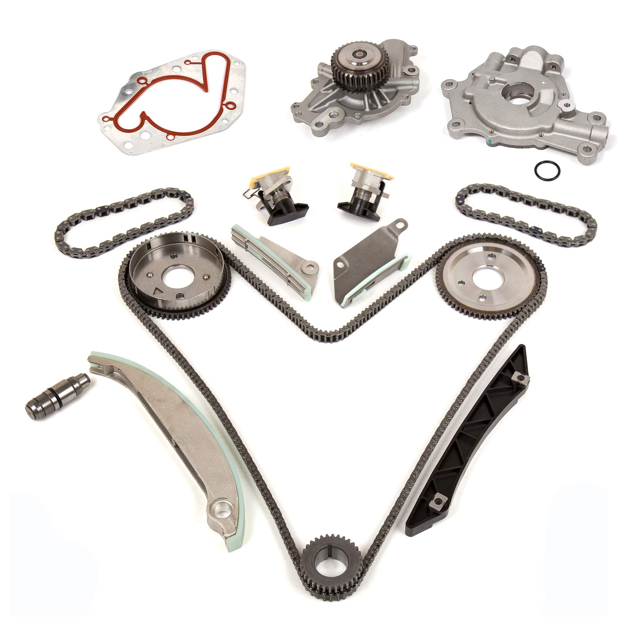 Mizumo Auto MA-9761230745 Timing Chain Kit Oil Pump Water Pump Compatible With/For 09-10 Dodge Magnum Chrysler 300 2.7