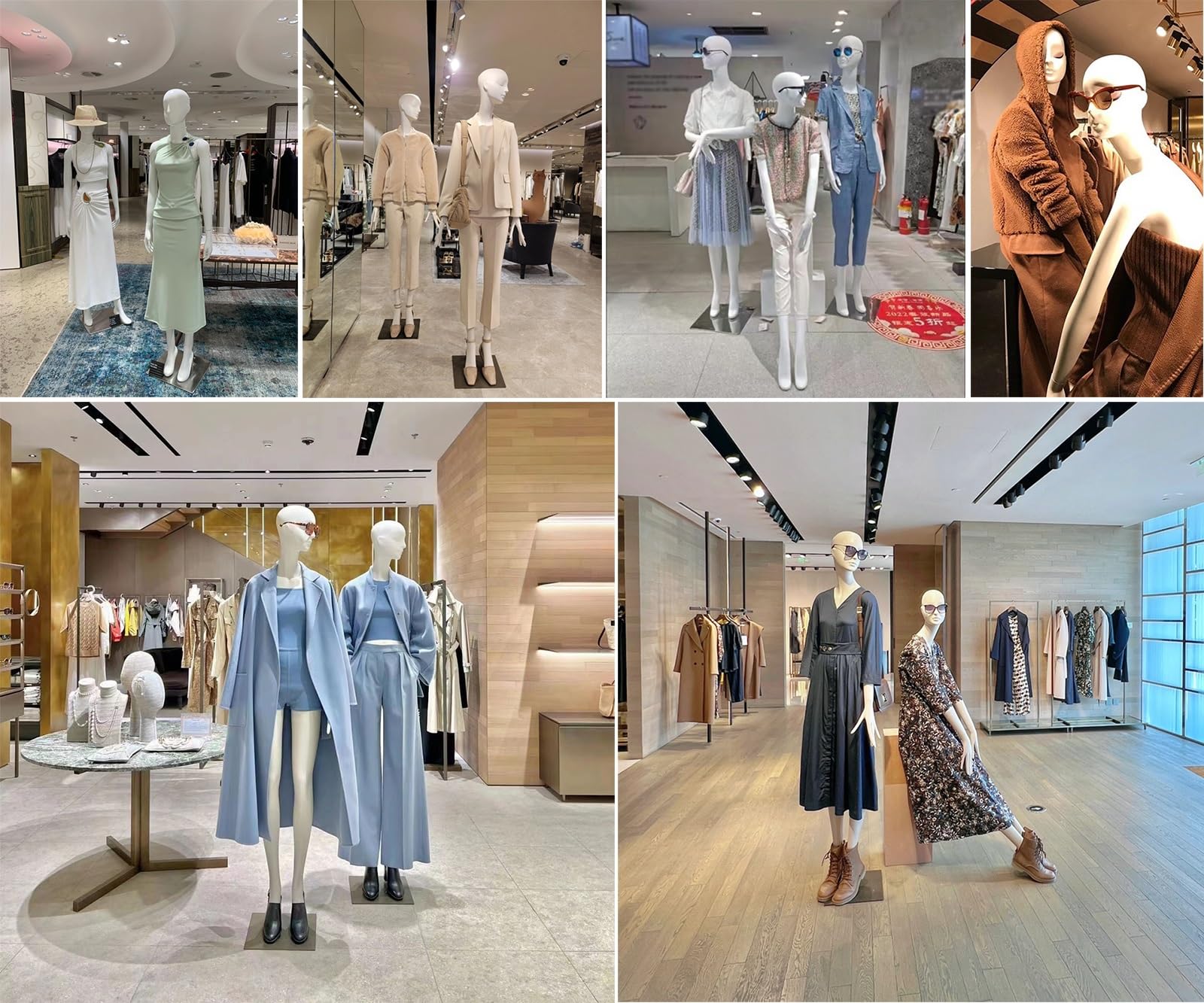 Tiktok Maniques Almacen De Ropa Y Calzado Tres Maniquíes Vestidos