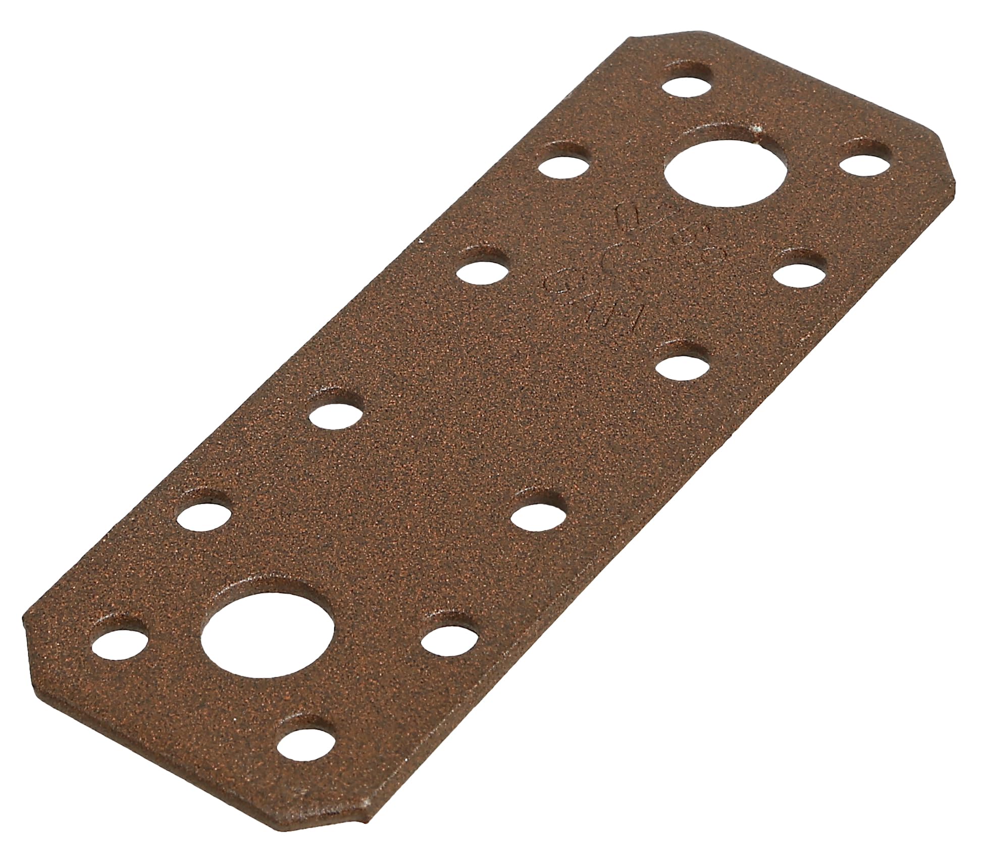 Alberts 822859 DURAVIS® Platine d'assemblage | en noir diamant, à couche duplex | taille 96 x 35 x 2,5 mm | kit de 50