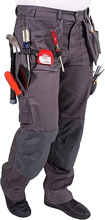 Mens work pants with reinforced knees Clearance