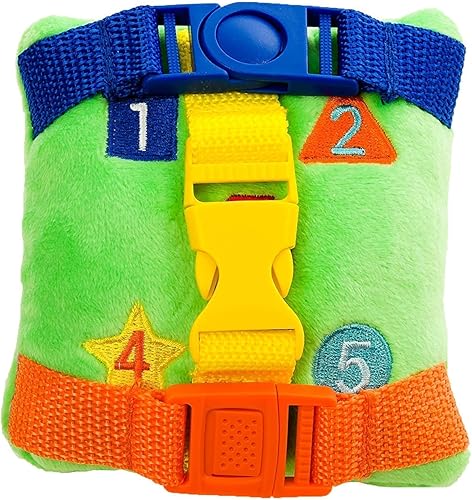 Miniatura 7 de Buckle Toys - Paquete Blu Whale y Mini Buster Square Buddies - Juguetes educativos de aprendizaje - Desarrollan habilidades motoras y resolución de