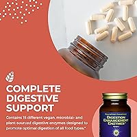 Vista 4 de HEALTHFORCE SUPERFOODS Enzimas para mejorar la digestión - 120 VeganCaps