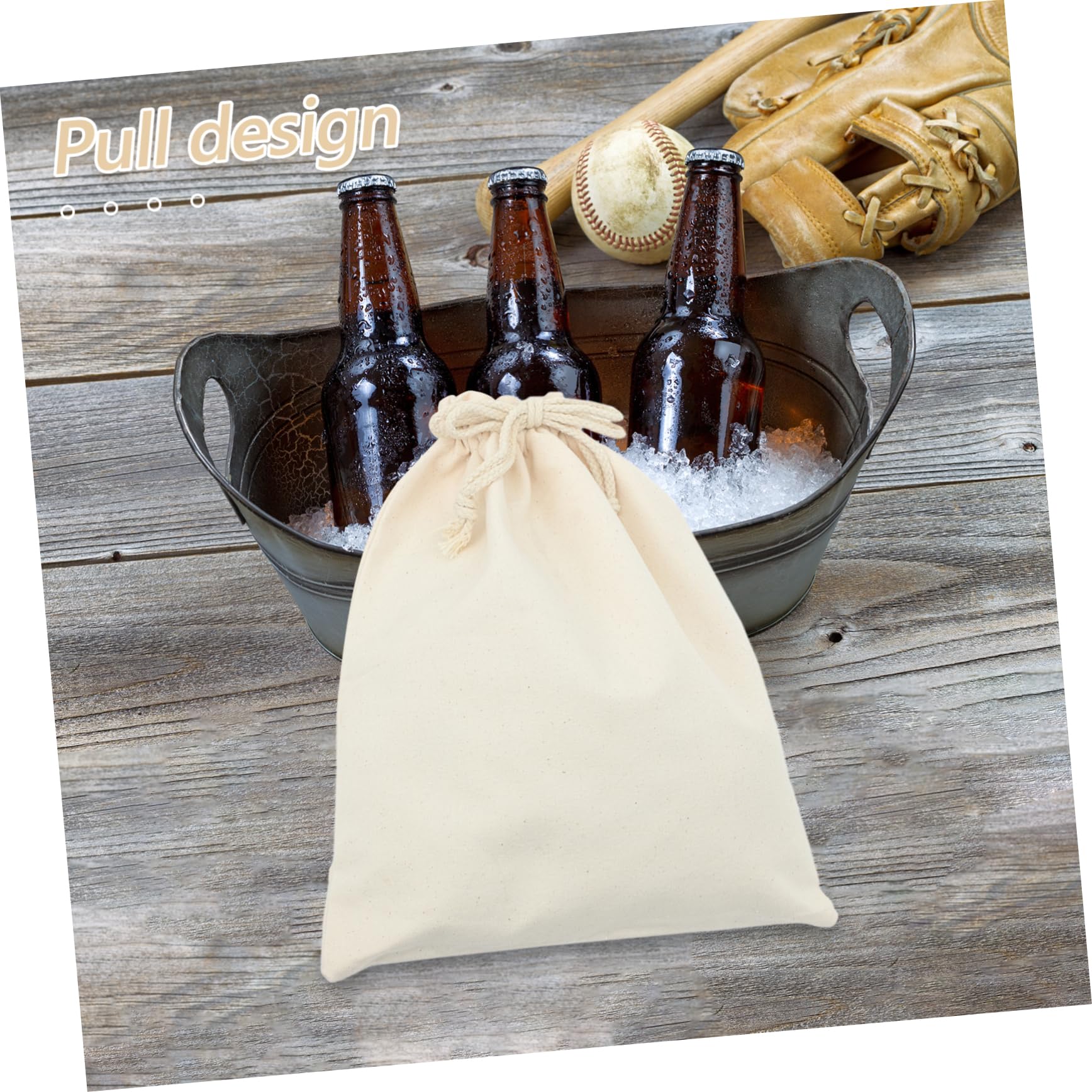 Warmhm 2stücke Eisbeutel Crushed Ice Packs Aus Canvas Für Bar Zubehör Faltbar Platzsparend Wiederverwendbar Zum Aufbewahren Von Lebensmitteln Und 