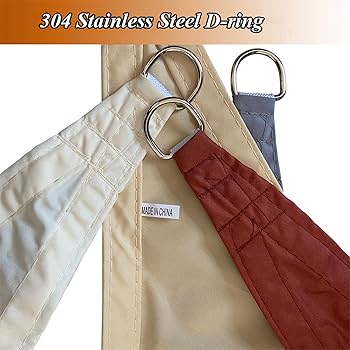 Maxesla Sun Shade Sail Rectangle Waterproof, 420D Oxford Waterproof