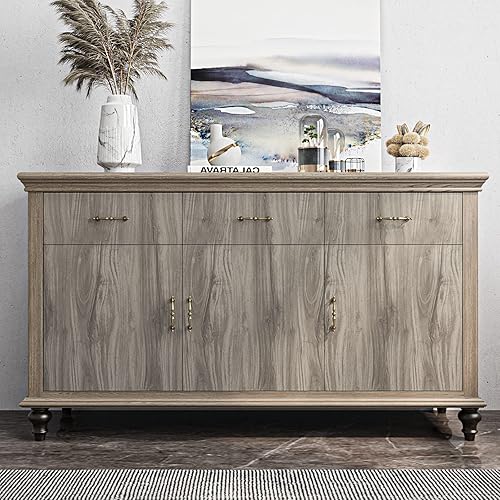 Miniatura 3 de VaryPaper Papel tapiz de madera marrón gris de 15.7 x 315 pulgadas, papel de contacto de grano de madera, papel de contacto impermeable para