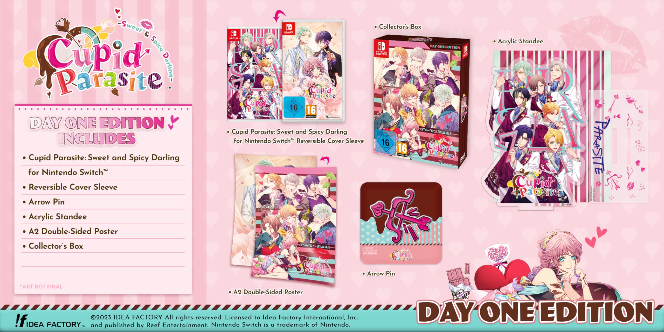 Cupid Parasite: Sweet and Spicy Darling Day One Edition /Switch