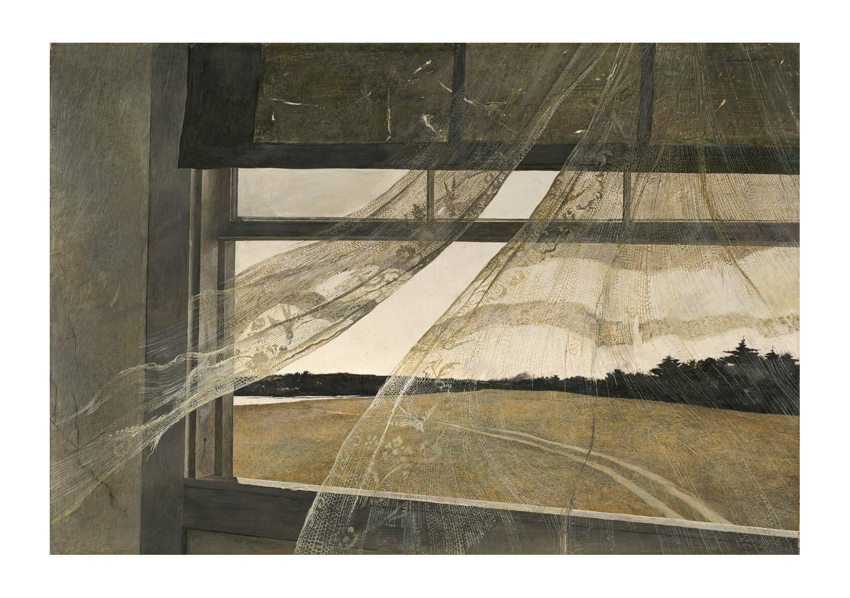 Amazon.co.jp: Spiffing Prints Andrew Wyeth Wind from The Sea