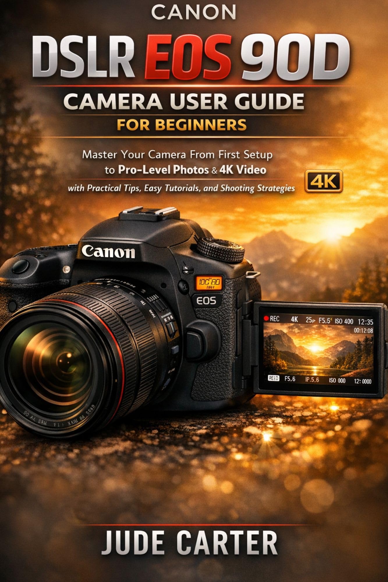 Livre Canon EOS 90D débutant pour réussir vos photos de voyage et souvenirs