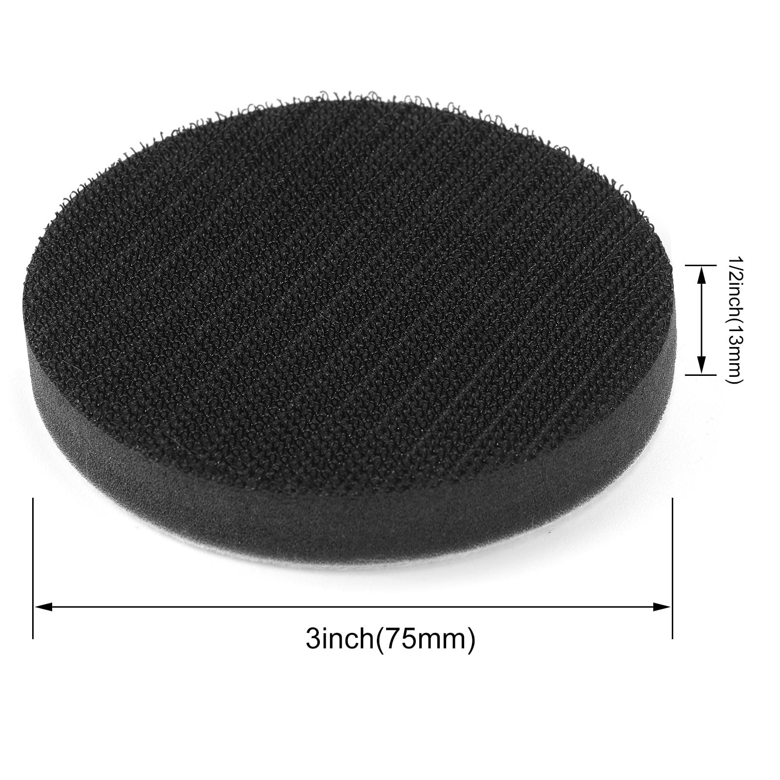 POLIWELL Foam Buffing Pads - 12 Pack -2