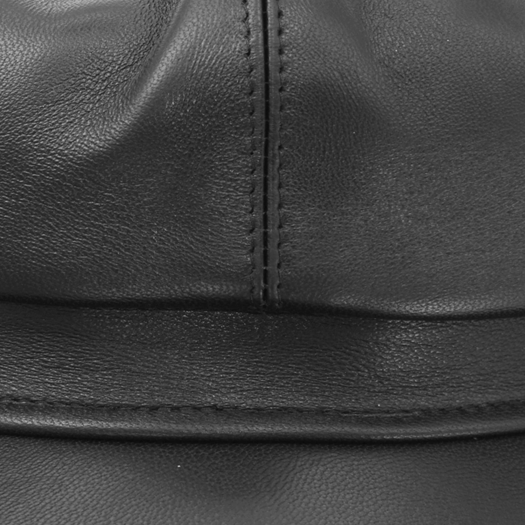 Melegari Berretto Newsboy Biker, Vera Pelle, Berretto Gatsby a 8 Spicchi, Made in Italy, Unisex, Estate/Inverno