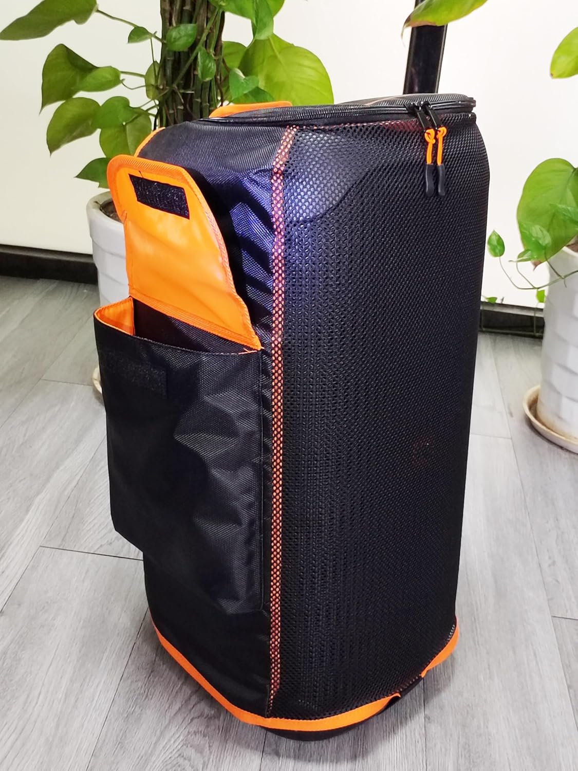 Protective Cover for PartyBox 110 Speaker Double-Layer Shield, Scratch-Resistant, Dust proof Shell, Custom Fit Speaker Jacket, Breathable Mesh Sleeve, w/2 Storage Pockets (partybox 110) - Image 3