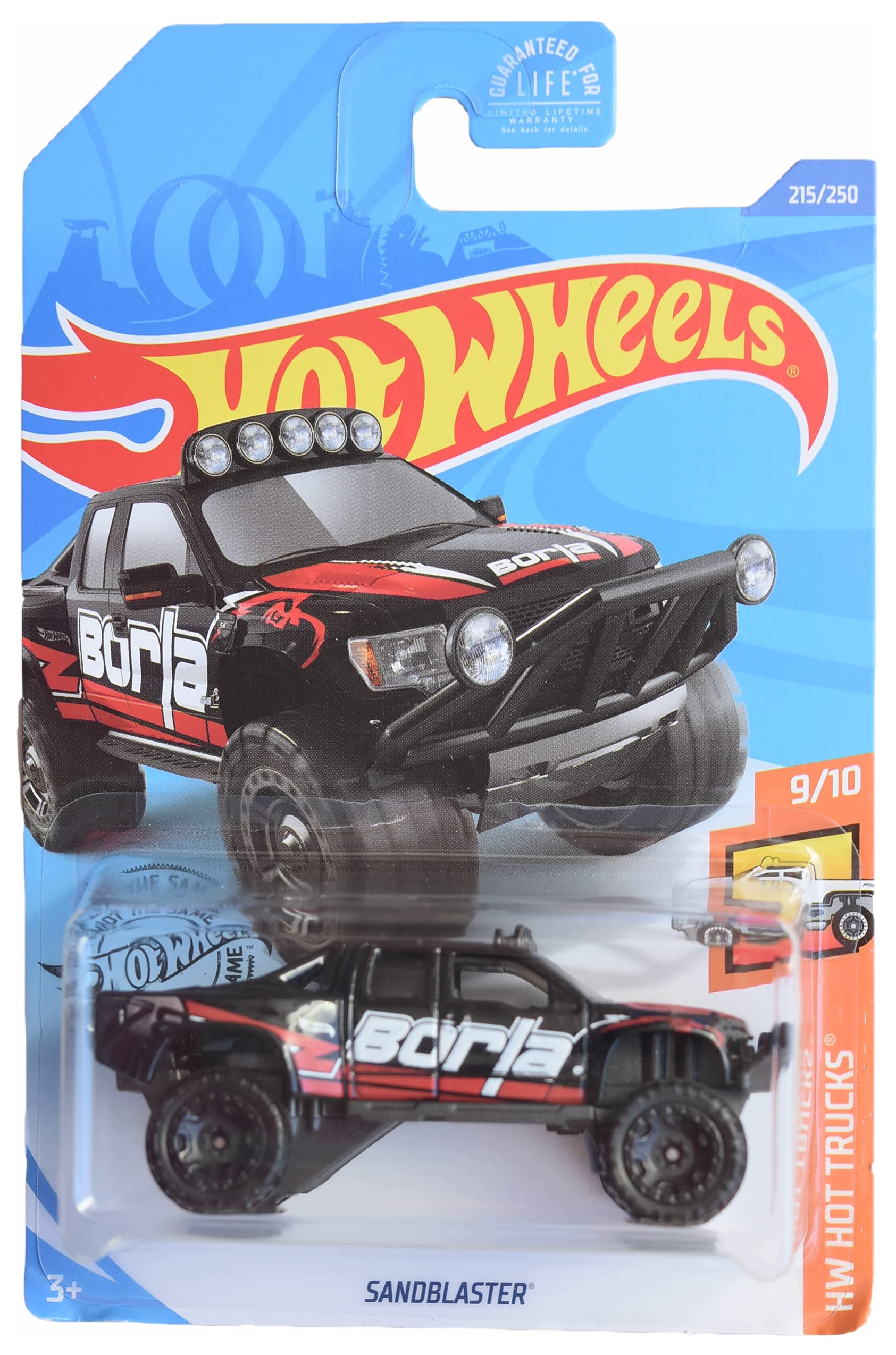 Hot Wheels Sandblaster, [Black] 215/250 Hot Trucks 9/10