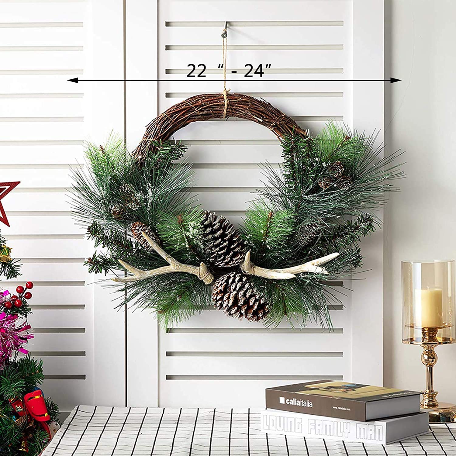Ways To Hang Garlands And Wreaths Without Drills Or Nails, 55 OFF