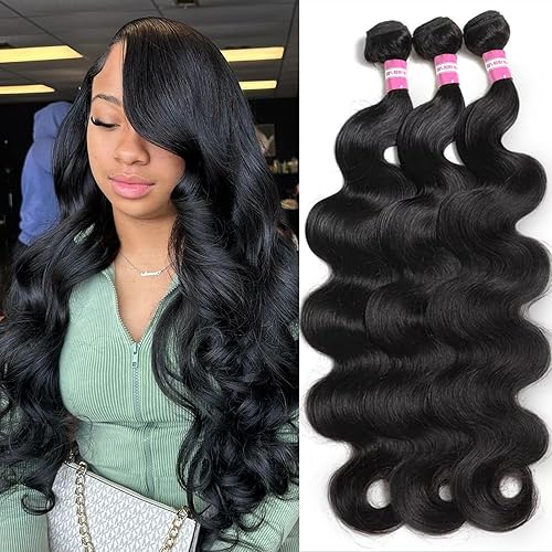 Manojos de cabello humano 12A de 20, 22, 24 pulgadas, paquetes de cabello humano ondulado 100% sin procesar, cabello humano virgen brasileño de