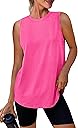 XIEERDUO Womens Workout Tank Tops Lightweight Sleeveless Shirts for Women Loose Fit Tops for Athletic Running Tennis Yoga