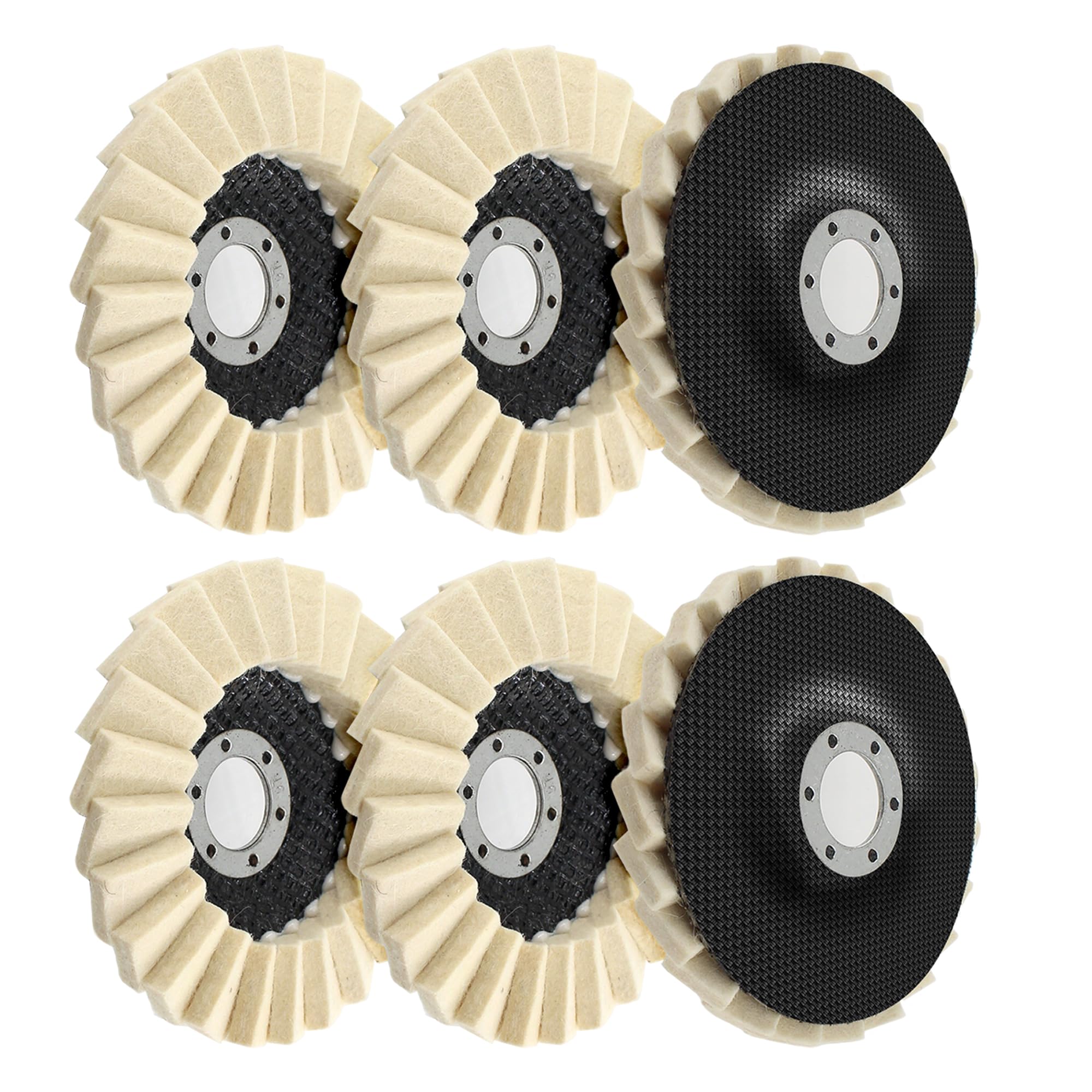 Wool Felt Polishing Kit - Metal & Wood Buffing Wheels -8
