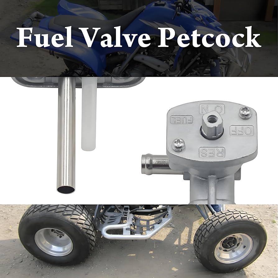 Terisnds Fuel Valve Petcock for Kawasaki Prairie 360 KVF360
