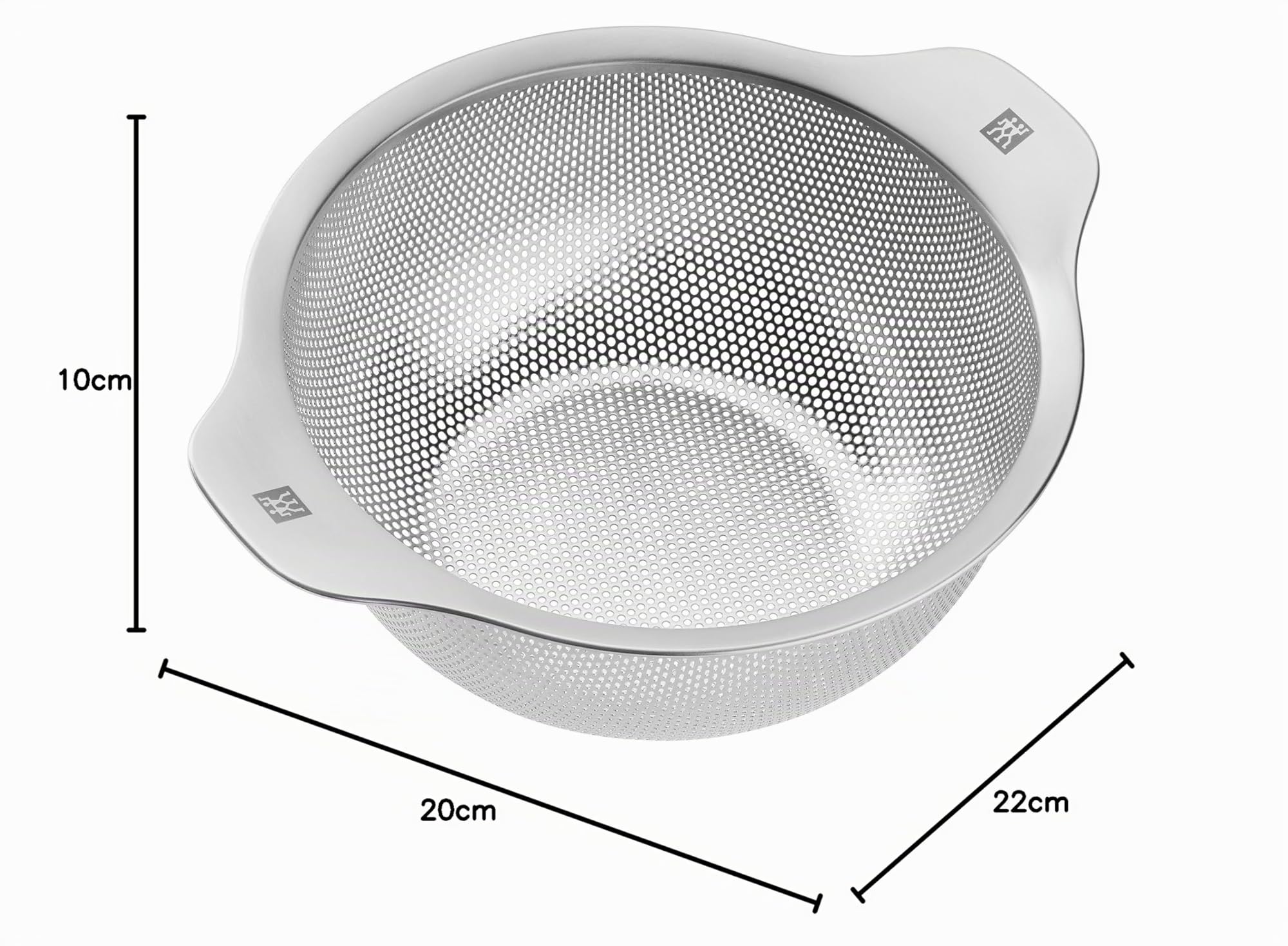 ZWILLING TABLE Passoire de cuisine Ø 20 cm acier inoxydable 18/10 argent lave-vaisselle