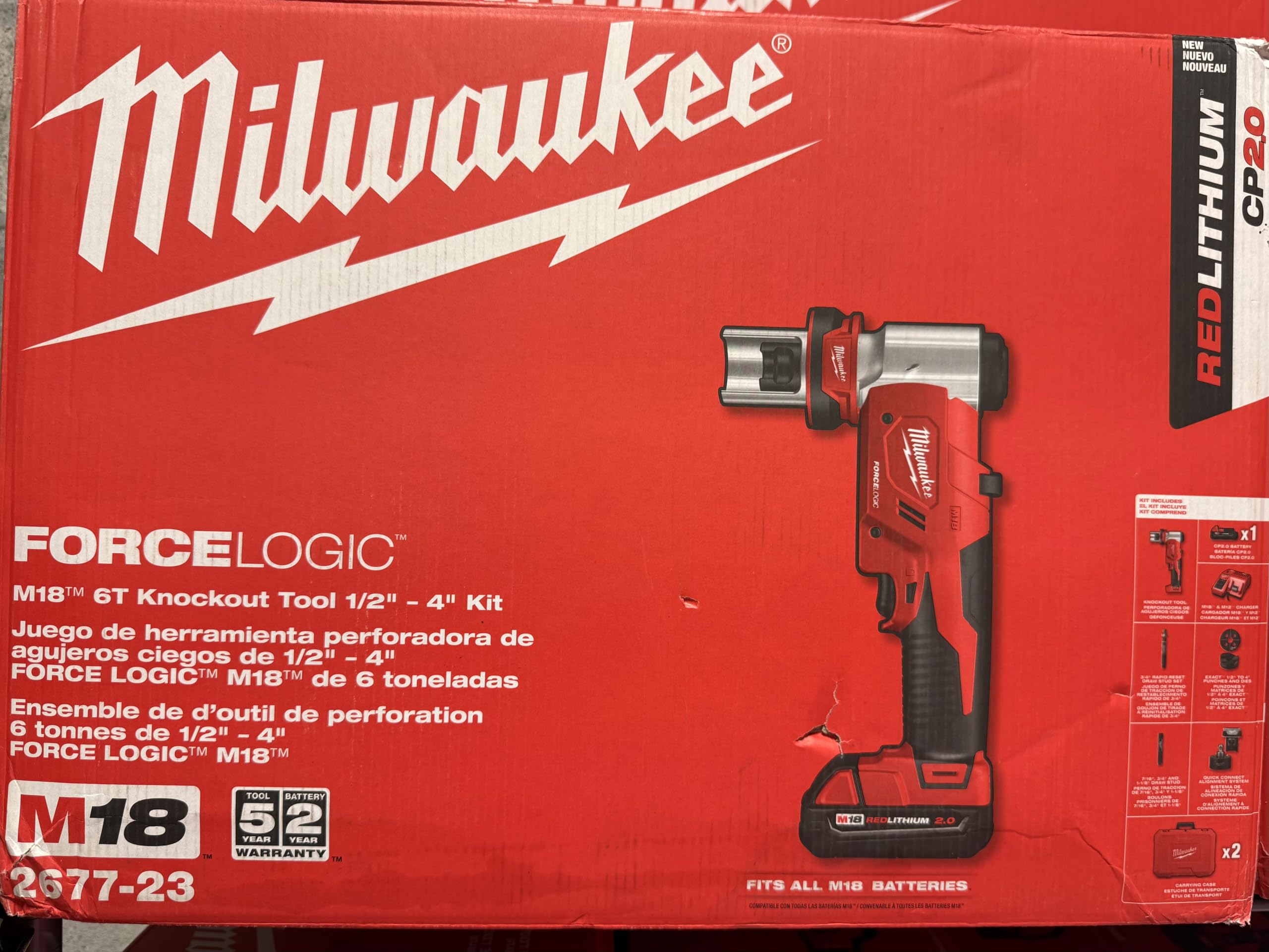 Amazon.com: MILWAUKEE M18 Forcelogic 6T Knocko : Tools & Home