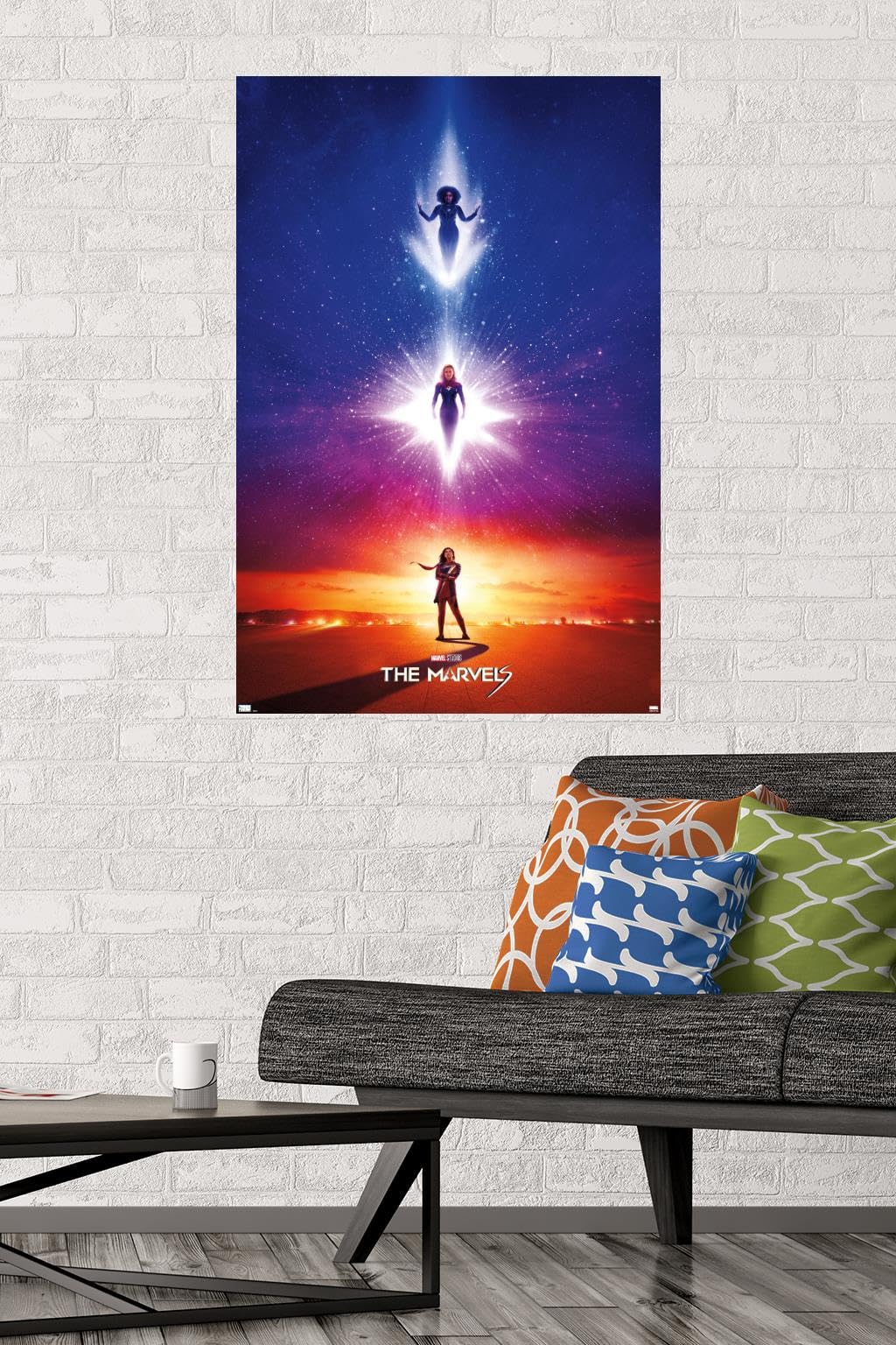 Amazon.com: Trends International Marvel The Marvels - Teaser One